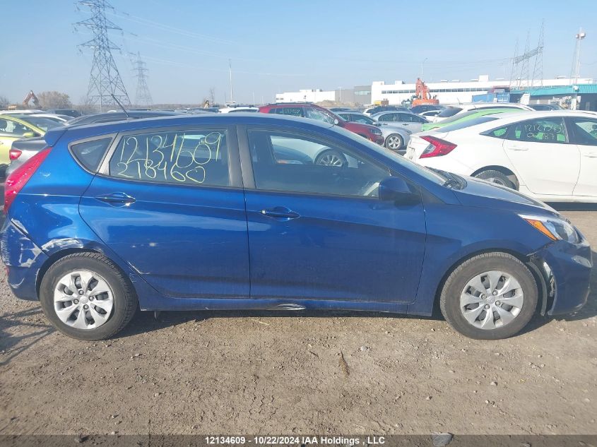 2015 Hyundai Accent Gs VIN: KMHCT5AE3FU218460 Lot: 12134609