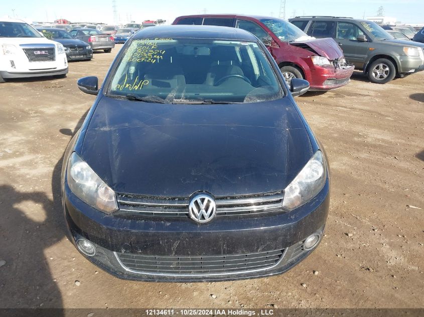 2013 Volkswagen Golf VIN: WVWDA7AJ2DW132324 Lot: 12134611