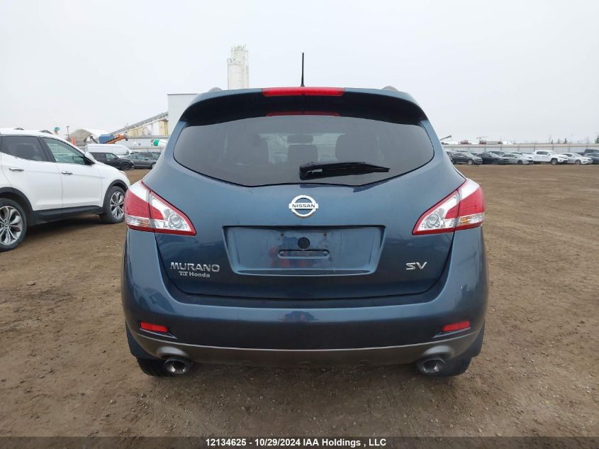 2013 Nissan Murano S/Sl/Le VIN: JN8AZ1MW4DW315941 Lot: 12134625