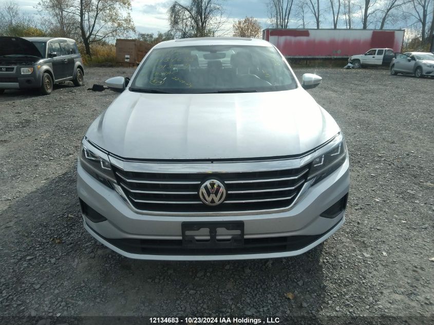 2021 Volkswagen Passat VIN: 1VWBA7A3XMC013539 Lot: 12134683