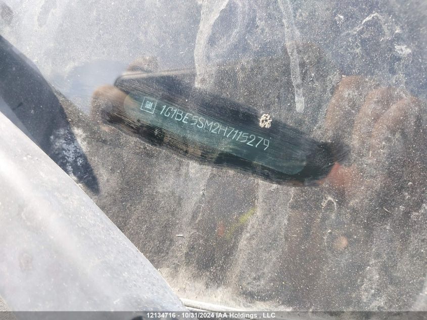 2017 Chevrolet Cruze Lt VIN: 1G1BE5SM2H7115279 Lot: 12134716