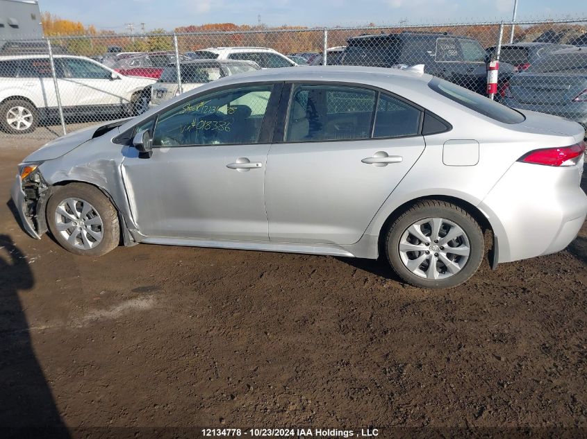 2023 Toyota Corolla Le VIN: 5YFB4MDE1PP018386 Lot: 12134778