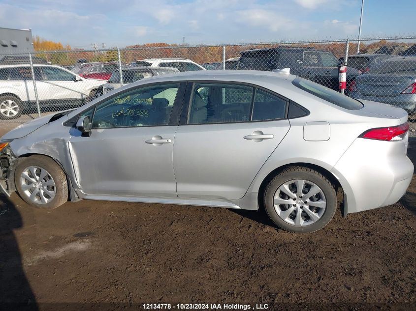 2023 Toyota Corolla Le VIN: 5YFB4MDE1PP018386 Lot: 12134778