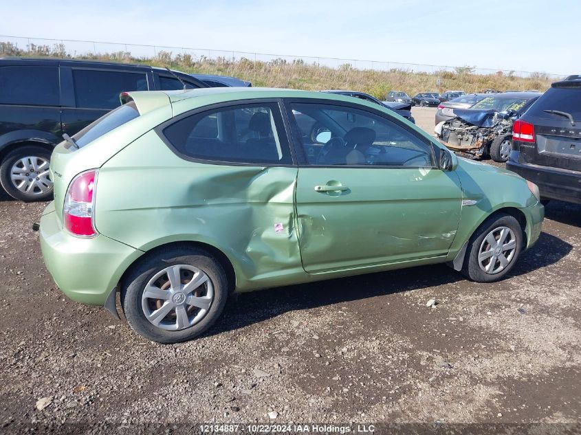 2007 Hyundai Accent VIN: KMHCN35C27U002348 Lot: 12134887