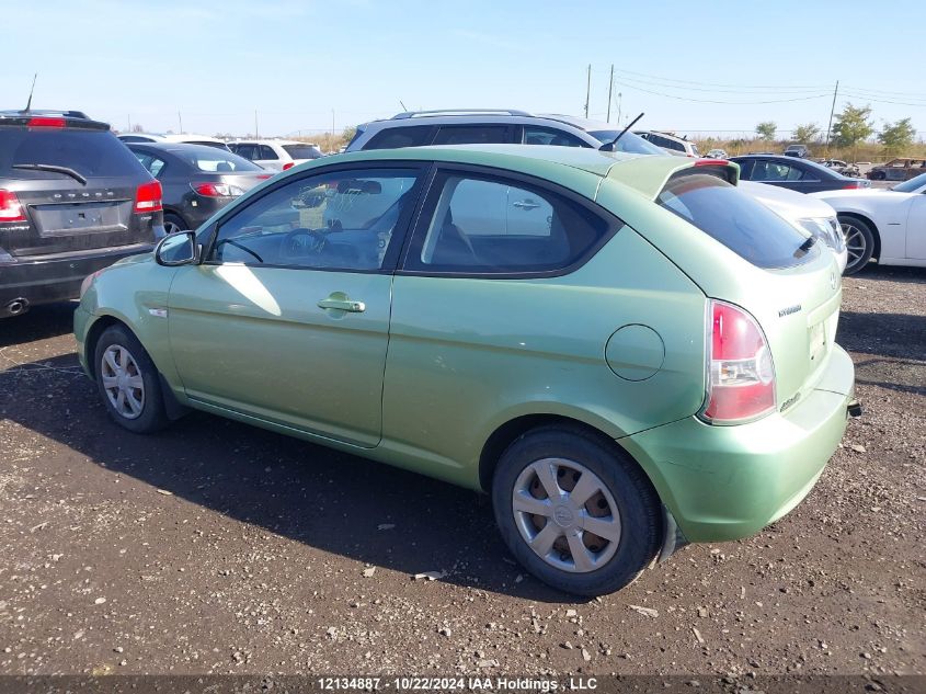 2007 Hyundai Accent VIN: KMHCN35C27U002348 Lot: 12134887