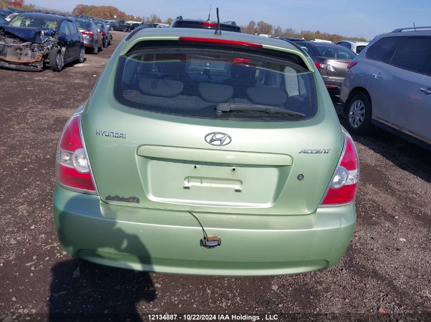 2007 Hyundai Accent VIN: KMHCN35C27U002348 Lot: 12134887