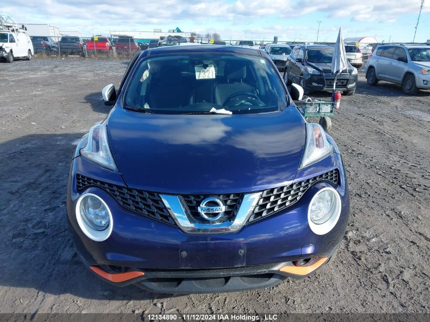 2015 Nissan Juke VIN: JN8AF5MV4FT550691 Lot: 12134890