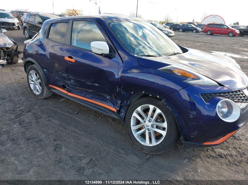 2015 Nissan Juke VIN: JN8AF5MV4FT550691 Lot: 12134890