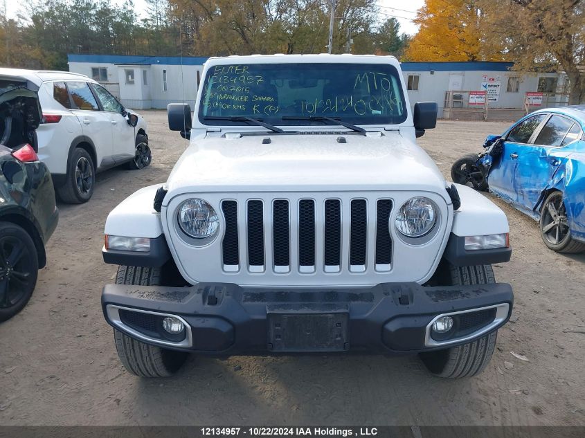 2023 Jeep Wrangler Sahara VIN: 1C4HJXEN5PW607015 Lot: 12134957