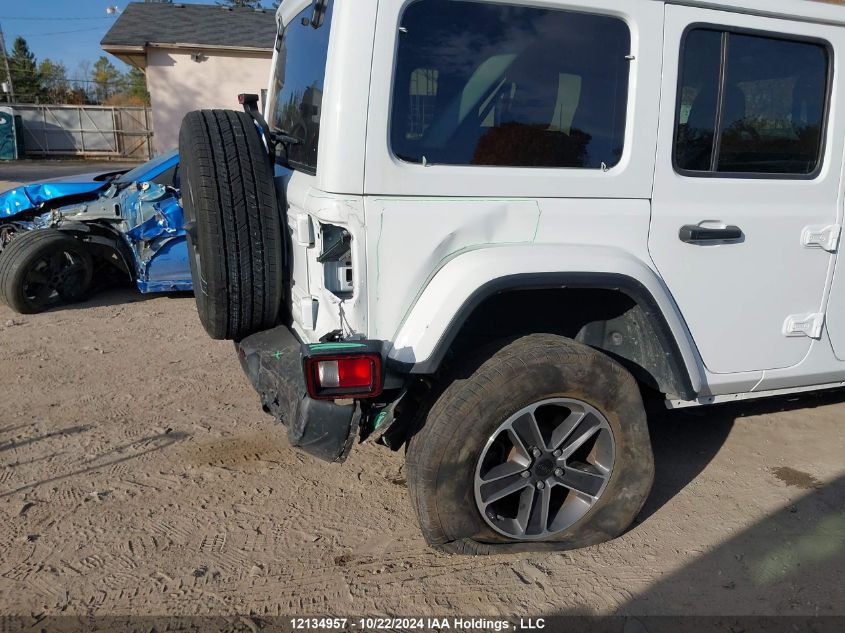 2023 Jeep Wrangler Sahara VIN: 1C4HJXEN5PW607015 Lot: 12134957