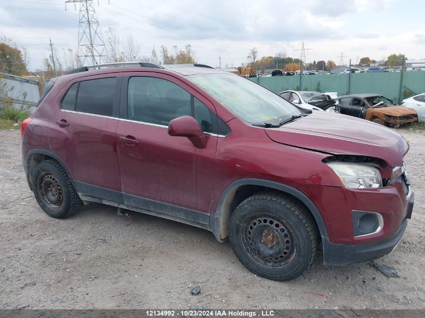 2013 Chevrolet Trax VIN: 3GNCJSSB7DL201141 Lot: 12134992