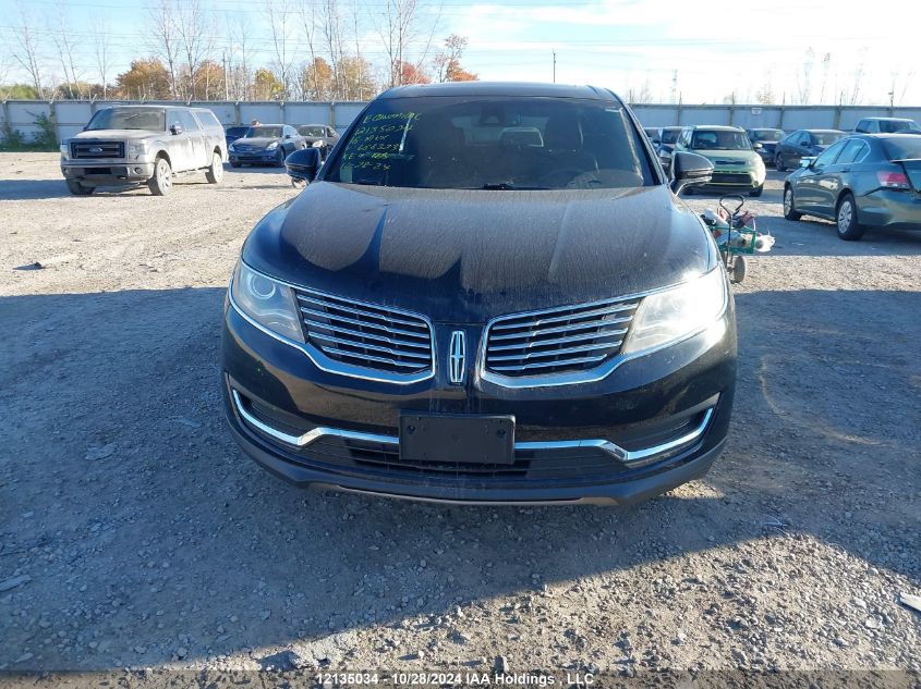 2016 Lincoln Mkx Reserve VIN: 2LMTJ8LR4GBL68323 Lot: 12135034