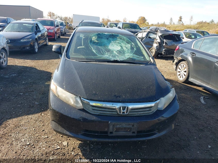 2012 Honda Civic Sdn VIN: 2HGFB2F40CH107626 Lot: 12135041