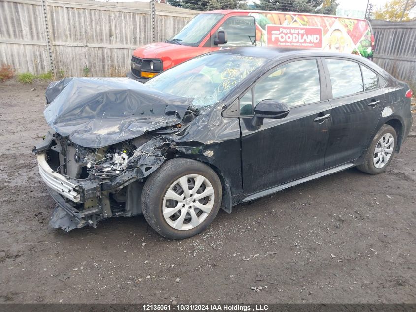 2021 Toyota Corolla Le VIN: 5YFBPMBE0MP235871 Lot: 12135051