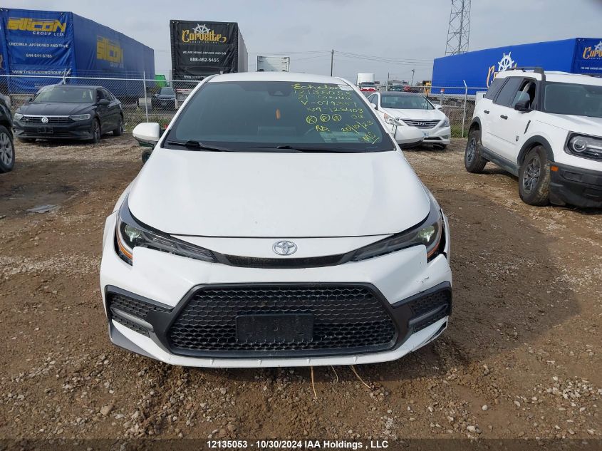 2021 Toyota Corolla Se VIN: 5YFB4MBE4MP079357 Lot: 12135053