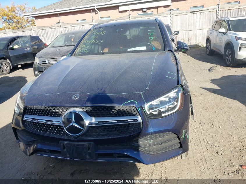 2022 Mercedes-Benz Glc VIN: W1N0G8EB1NG059263 Lot: 12135065