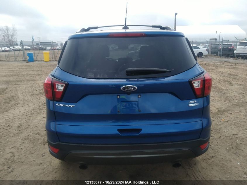 2019 Ford Escape Sel VIN: 1FMCU9H92KUC11507 Lot: 12135077