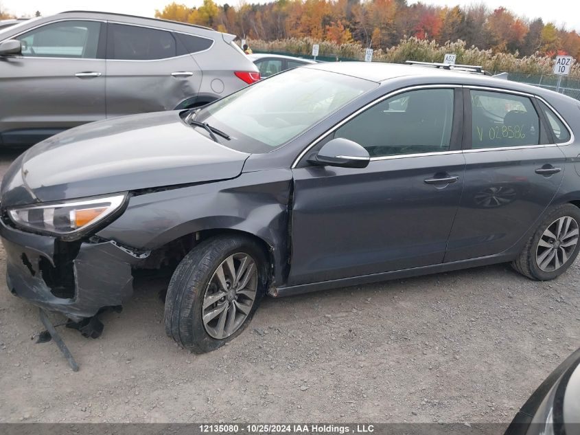 2018 Hyundai Elantra Gt VIN: KMHH35LE1JU028586 Lot: 12135080