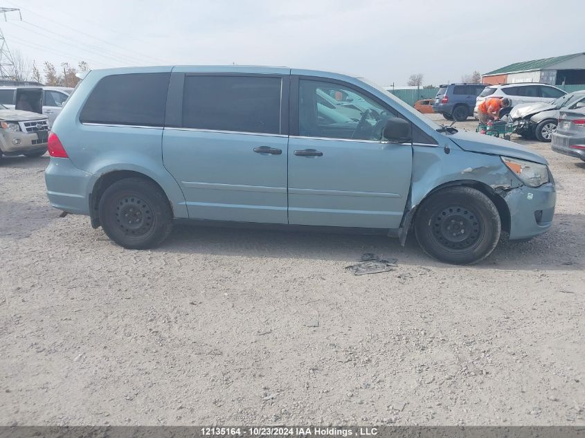 2010 Volkswagen Routan S VIN: 2V4RW4DXXAR168584 Lot: 12135164