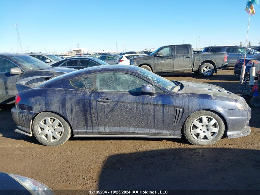 2003 Hyundai Tiburon VIN: KMHHN65D33U019797 Lot: 12135204