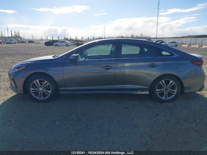 2018 Hyundai Sonata 2.4 Sport VIN: 5NPE34AF7JH726725 Lot: 12135241