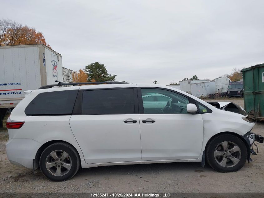 2017 Toyota Sienna VIN: 5TDZZ3DC0HS830893 Lot: 12135247