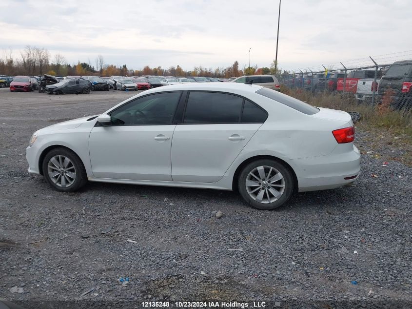 2015 Volkswagen Jetta Sedan VIN: 3VWDA7AJ5FM245183 Lot: 12135248