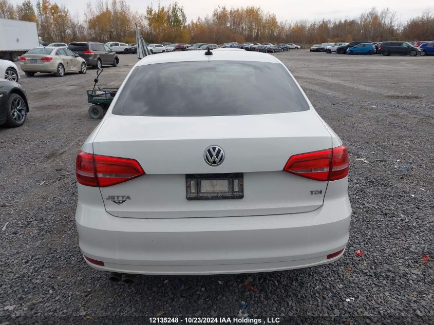 2015 Volkswagen Jetta Sedan VIN: 3VWDA7AJ5FM245183 Lot: 12135248