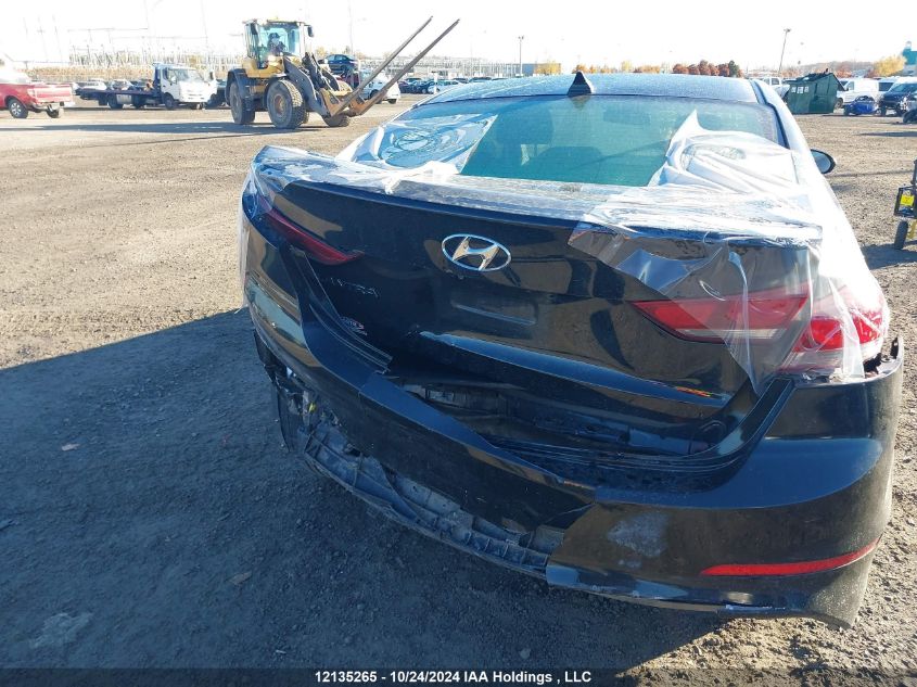 2017 Hyundai Elantra Gl VIN: KMHD84LF0HU243924 Lot: 12135265