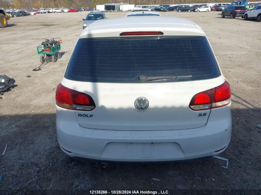 2010 Volkswagen Golf VIN: WVWDA7AJ1AW161454 Lot: 12135266