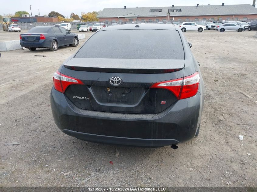 2016 Toyota Corolla L/Le/Le Pls/Prm/S/S Pls VIN: 2T1BURHE1GC610765 Lot: 12135287