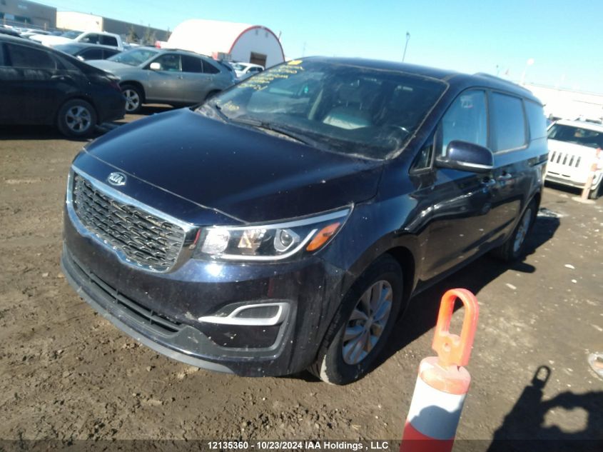 2019 Kia Sedona VIN: KNDMB5C11K6556086 Lot: 12135360