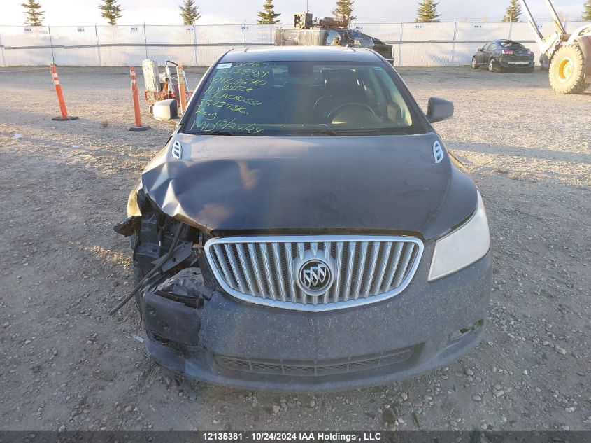 2010 Buick Lacrosse VIN: 1G4GL5EG9AF123640 Lot: 12135381