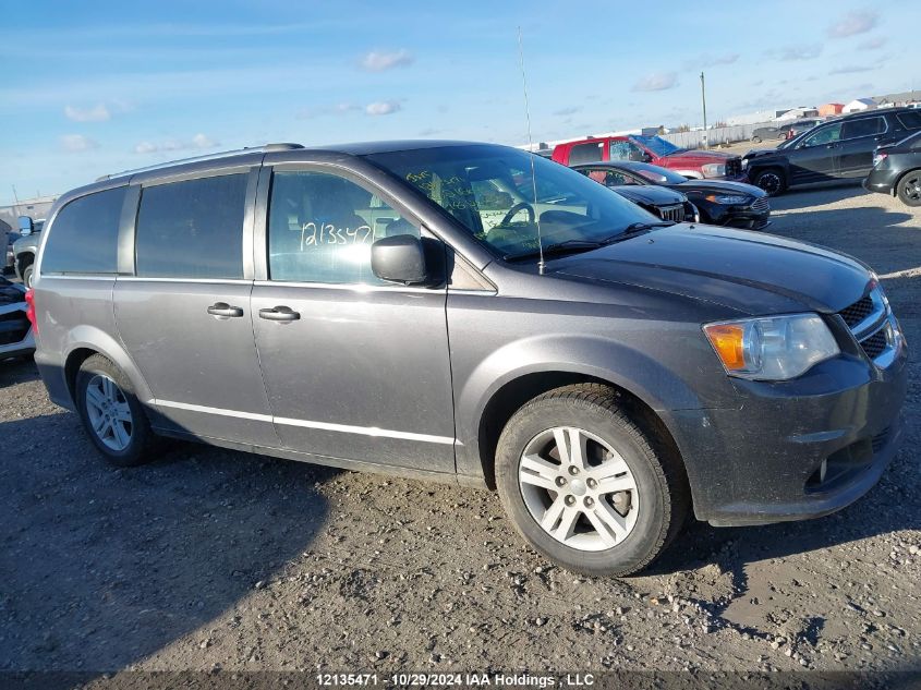 2018 Dodge Grand Caravan Crew VIN: 2C4RDGDG2JR216645 Lot: 12135471