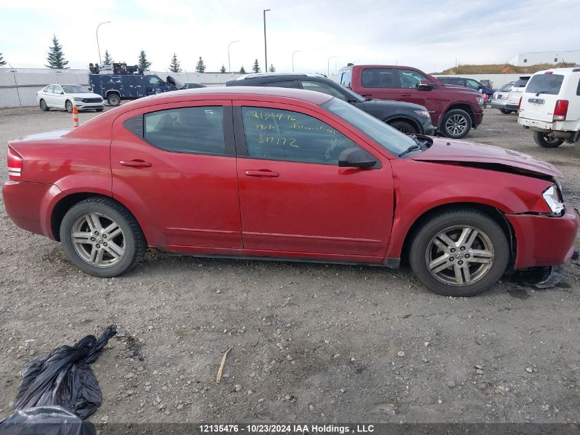 2008 Dodge Avenger Sxt VIN: 1B3LC56R38N617772 Lot: 12135476