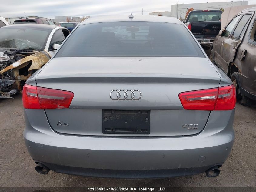 2012 Audi A6 VIN: WAUFGCFC7CN039567 Lot: 12135483