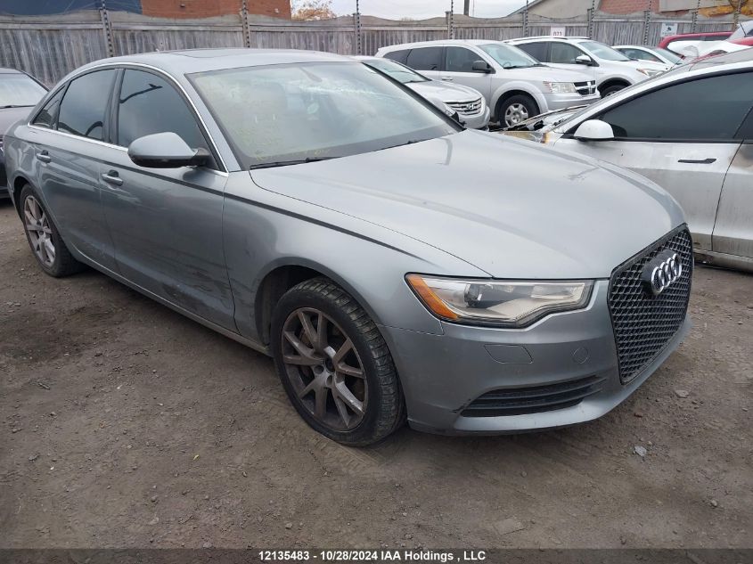 2012 Audi A6 VIN: WAUFGCFC7CN039567 Lot: 12135483