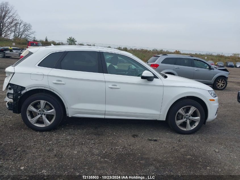 2018 Audi Q5 Premium Plus VIN: WA1BNAFY9J2124426 Lot: 12135503