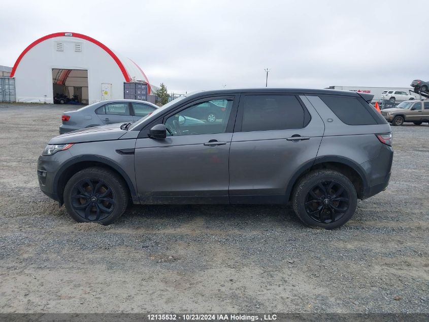 2015 Land Rover Discovery Sport VIN: SALCR2BG8FH518949 Lot: 12135532