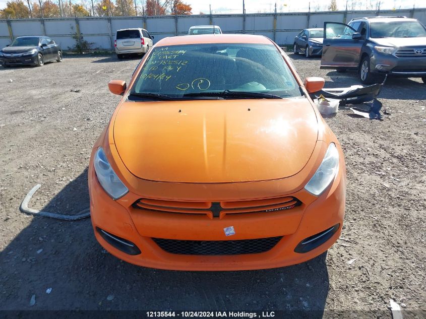 2013 Dodge Dart Sxt/Rallye VIN: 1C3CDFBA0DD183512 Lot: 12135544