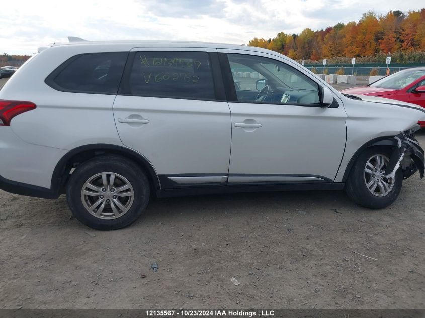 2020 Mitsubishi Outlander Es VIN: JA4AZ2A38LZ602752 Lot: 12135567