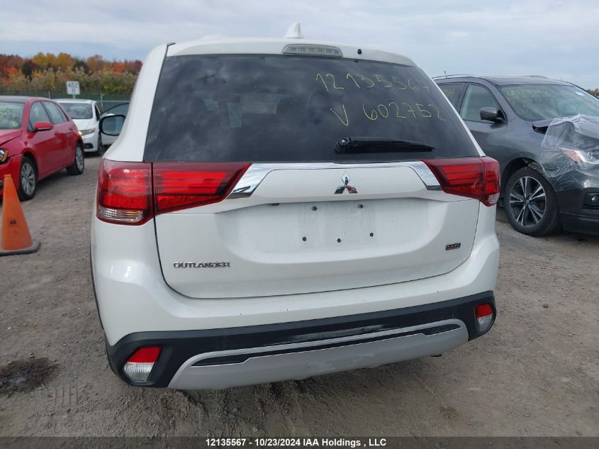 2020 Mitsubishi Outlander Es VIN: JA4AZ2A38LZ602752 Lot: 12135567