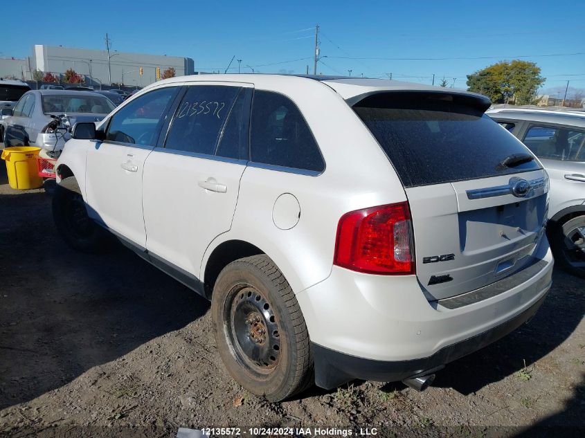 2013 Ford Edge Limited VIN: 2FMDK4KC6DBB31511 Lot: 12135572