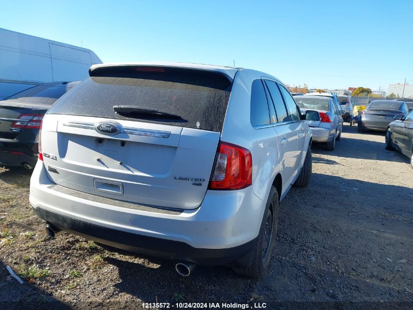 2013 Ford Edge Limited VIN: 2FMDK4KC6DBB31511 Lot: 12135572