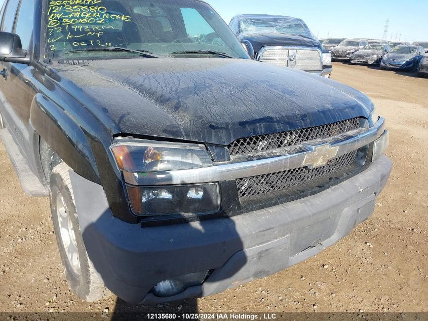 2004 Chevrolet Avalanche K1500 VIN: 3GNEK12TX4G301607 Lot: 12135680