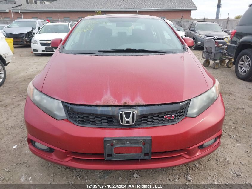 2012 Honda Civic Sdn VIN: 2HGFB6E51CH201855 Lot: 12135702