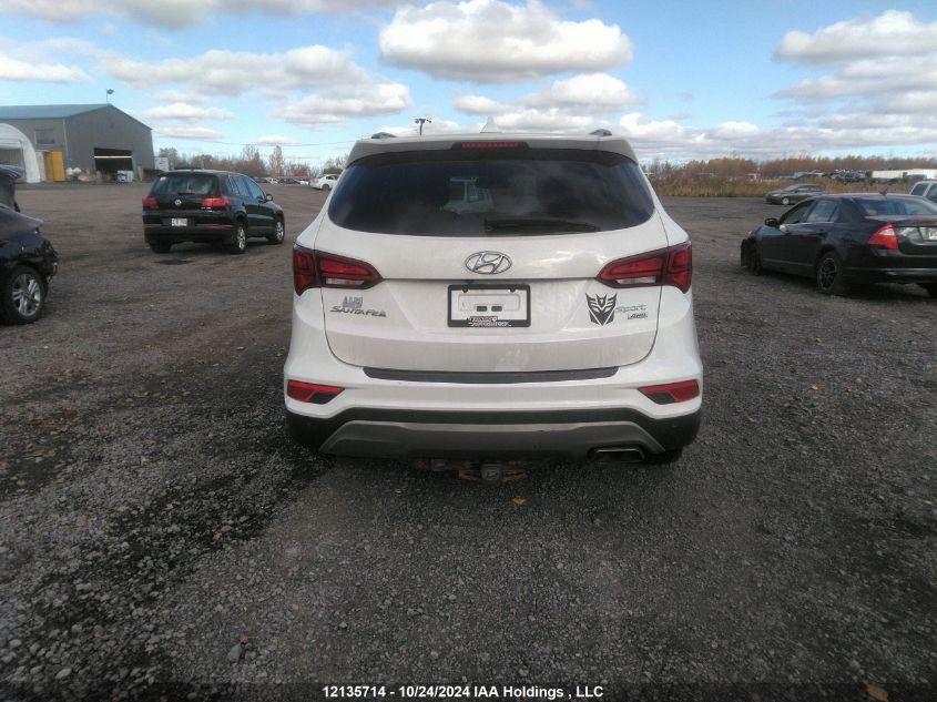 2017 Hyundai Santa Fe Sport 2.4 Luxury VIN: 5XYZUDLB2HG455762 Lot: 12135714