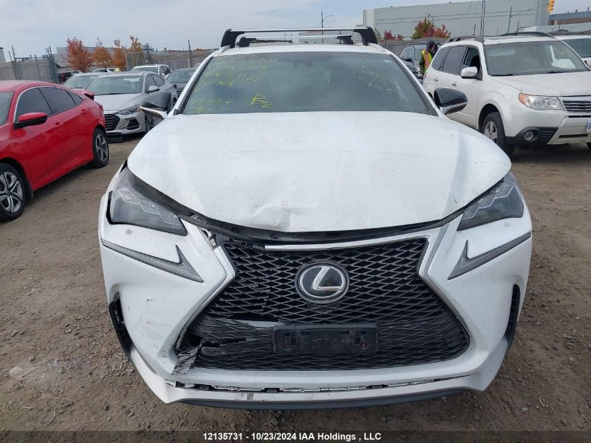 2017 Lexus Nx 200T/Base/F Sport VIN: JTJBARBZ2H2101706 Lot: 12135731