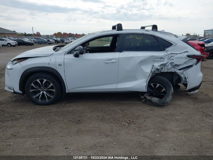 2017 Lexus Nx 200T/Base/F Sport VIN: JTJBARBZ2H2101706 Lot: 12135731