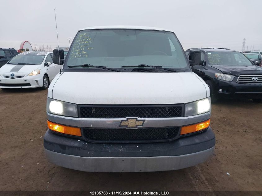 2014 Chevrolet Express VIN: 1GCSHAF49E1154077 Lot: 12135758